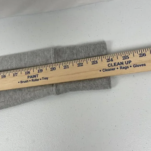 Athleta Nirvana Twist Front Pullover Women's Size Small Gray Athleisure Casual - Picture 10 of 12